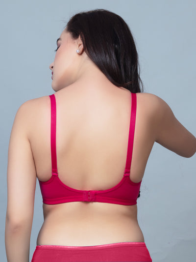 Cotton Non Padded Bra with Detachable Straps | DB 541