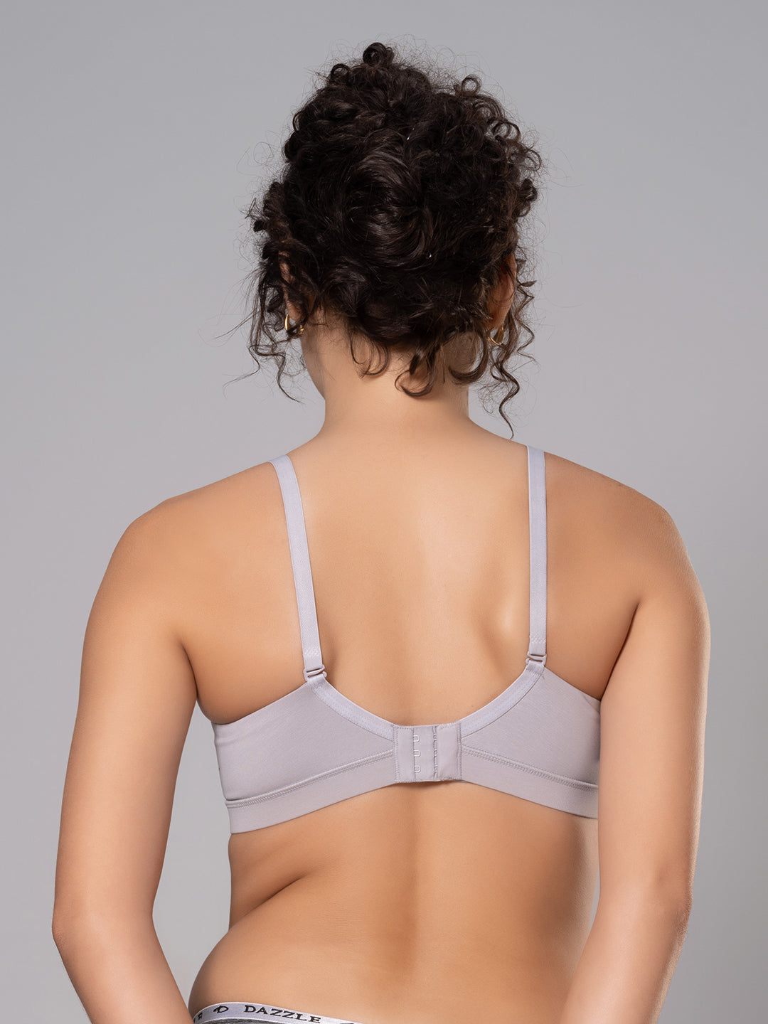 Cotton Padded Full Coverage Bra with Detachable Straps | DB 544