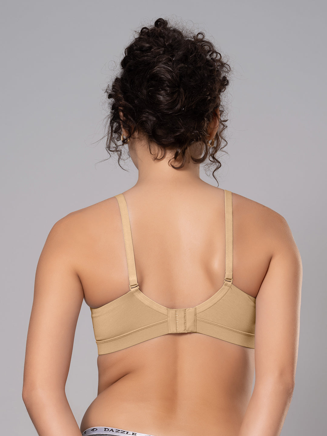 Cotton Padded Full Coverage Bra with Detachable Straps | DB 544