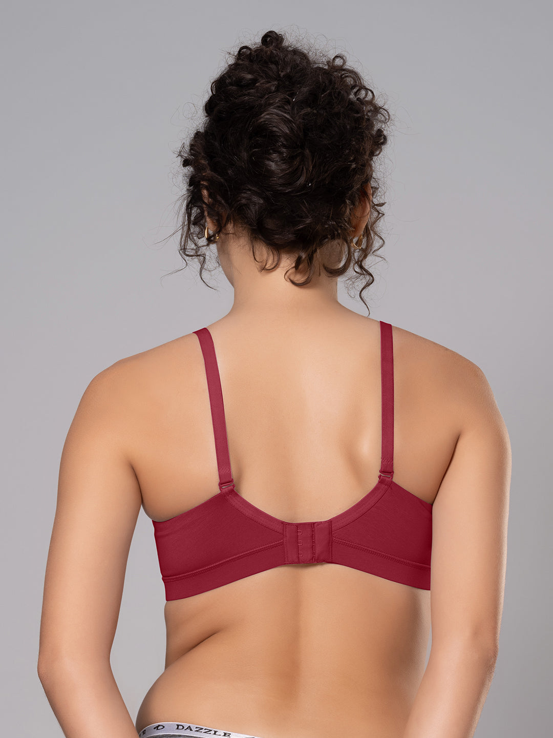 Cotton Padded Full Coverage Bra with Detachable Straps | DB 544