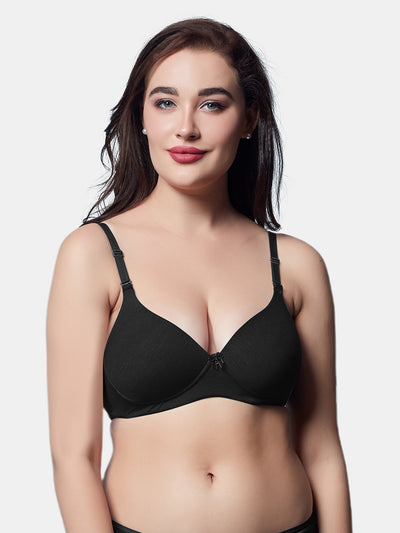 Padded Cotton Non Wired T Shirt Bra | DB 545