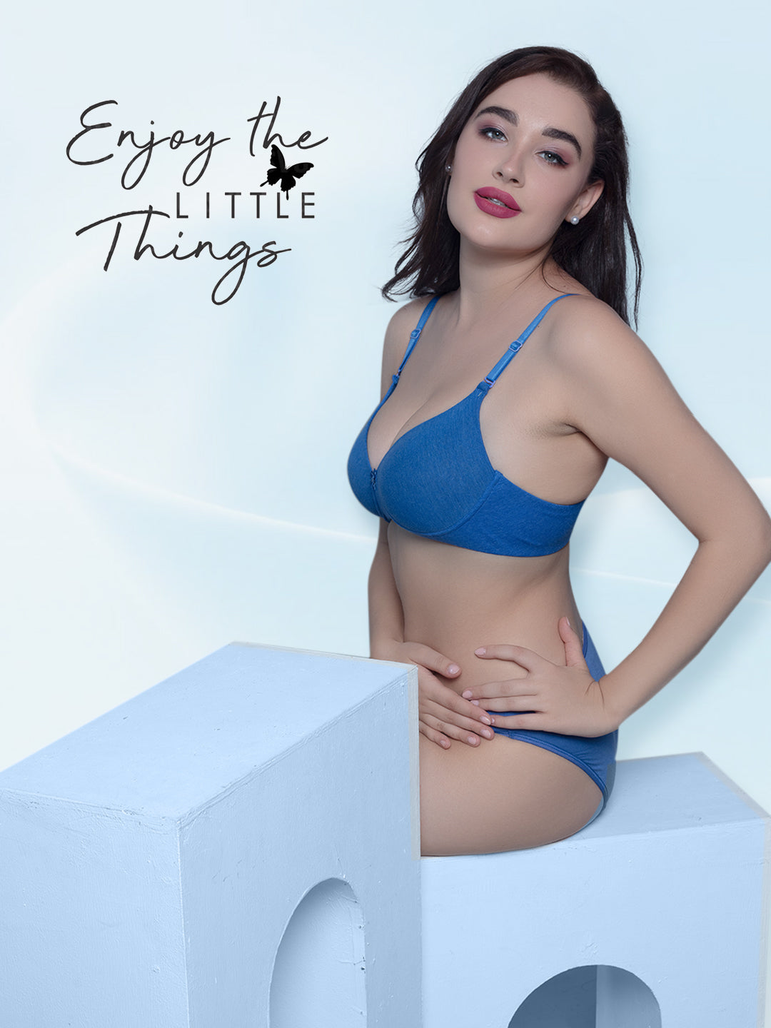 Padded Cotton Non Wired T Shirt Bra | DB545