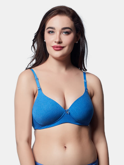 Padded Cotton Non Wired T Shirt Bra | DB 545