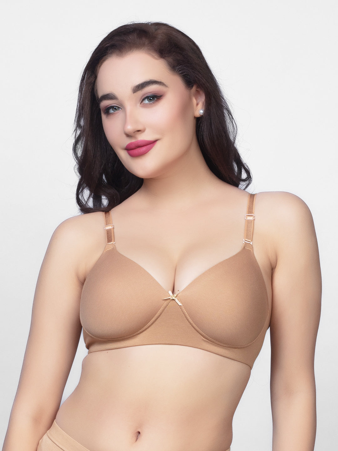 Medium Coverage Padded Cotton Everyday T Shirt Bra | DB 547