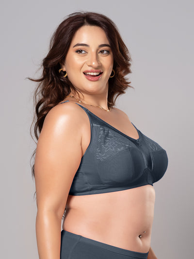 Medium Coverage Non Padded Modal Fashion Bra | DB 549