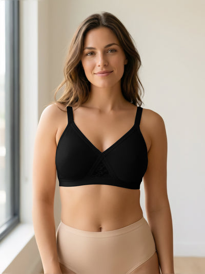 Full Coverage Non Padded Cotton Minimizer Bra | DB 550