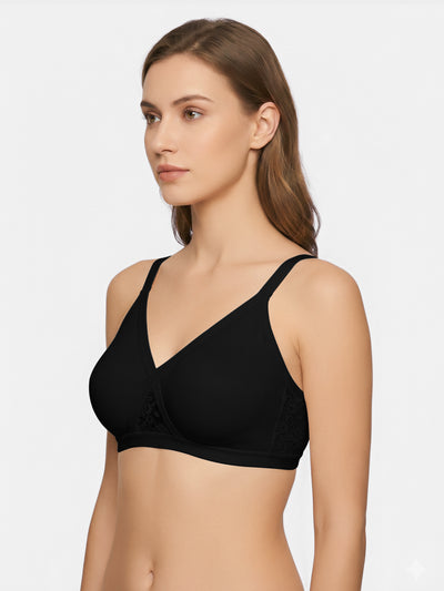 Full Coverage Non Padded Cotton Minimizer Bra | DB 550