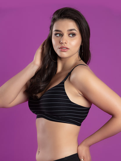 Medium Coverage Padded Non Wired T Shirt Bra | DB 584