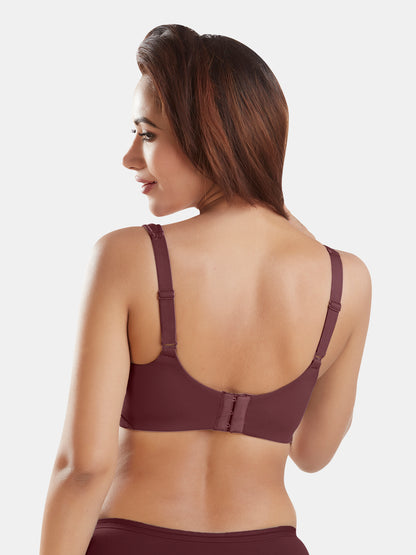 Full-Coverage-Padded-Everyday-T-Shirt-Bra-DB-362-Wine-Back


