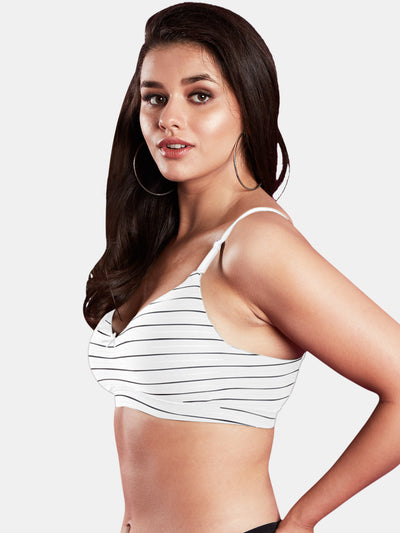 Medium Coverage Padded Non Wired T Shirt Bra | DB 584
